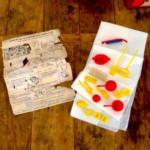 Vintage #85 Lithographed Metal Superior Kitchen Items